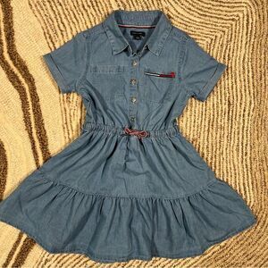 Tommy Hilfiger dress 💗 ruffled hem 💗 drawstring waist 💗 excellent condition